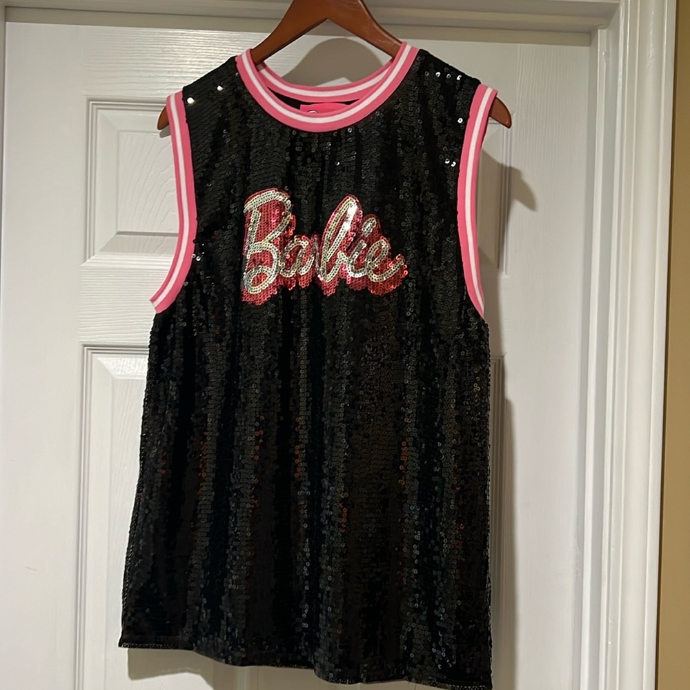 Sequin Barbie Basketball Jersey